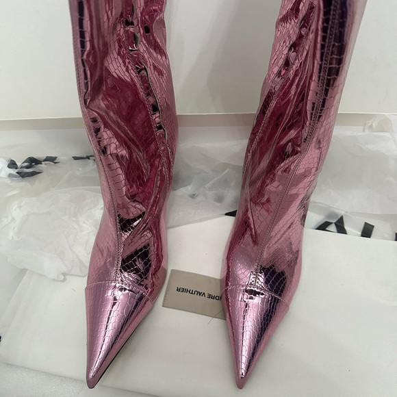 ALEXANDRE VAUTHIER
Mirror Croco 105 Boot - Picture 2 of 7